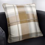 BALMORAL CHECK NATURAL 43X43 Cushion