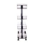 Storage Master 4-Tier Rolling Trolley Cart
