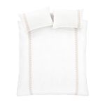 BIANCA SINGLE DUVET COVER Embroidery Leaf