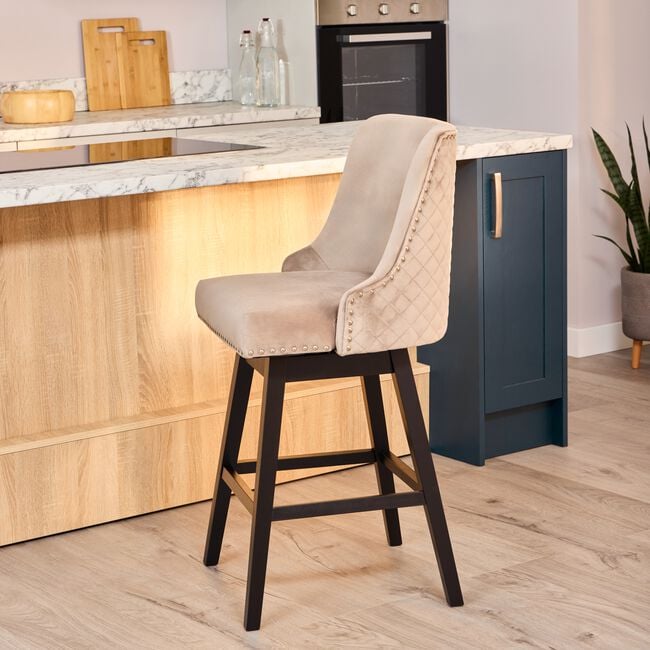 CHELSEA BARSTOOL Velvet Mink