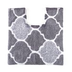 Trellis Grey Pedestal Mat 50cm x 50cm