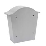 Steel Letterbox Classic French Grey