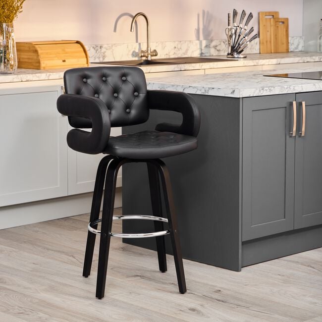 CAVENDISH Barstool Black
