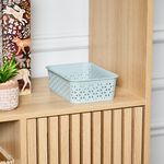 Geometric Basket 1.5L - Mint