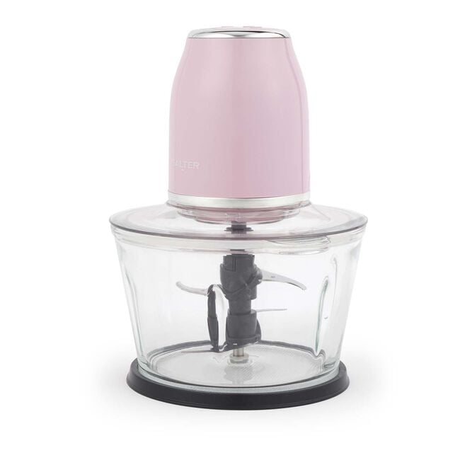 SALTER RETRO PINK Glass Chopper