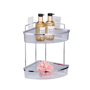 Espelho 2 Tier Bathroom Corner Shower Caddy