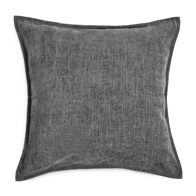 REVERSIBLE CHENILLE GREY 2PK 45X45 Cushion Covers