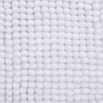 CATHERINE LANSFIELD WHITE BOBBLE 50x80cm Bath Mat