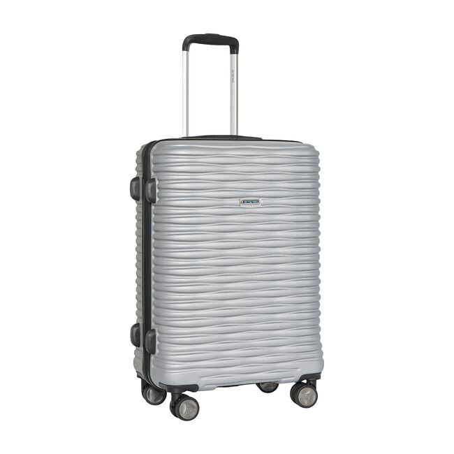 MEDIUM LIGHTWEIGHT HARDSHELL LUGGAGE - SILVER