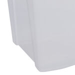 Wham 110L Clear Storage Box & Lid