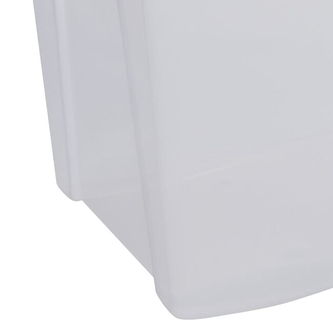 Wham 110L Clear Storage Box & Lid