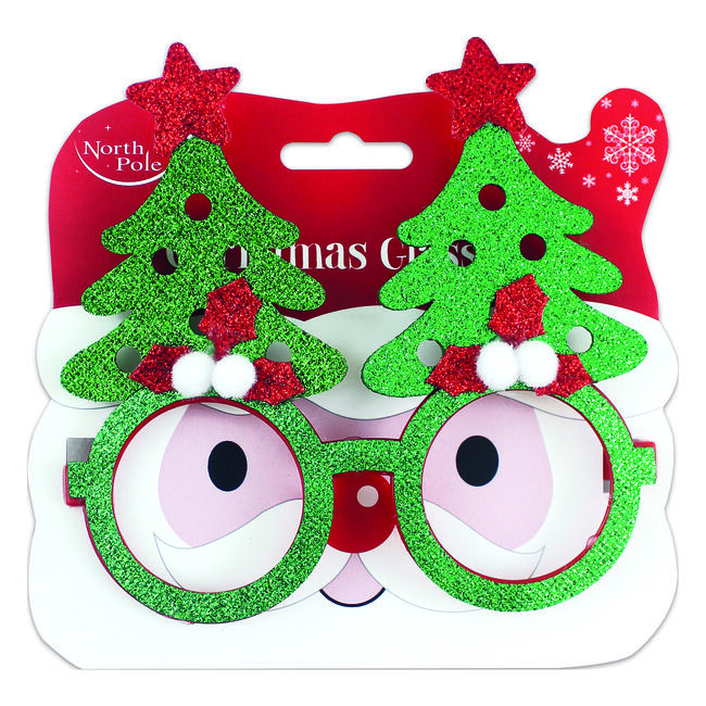 Christmas Tree Glasses