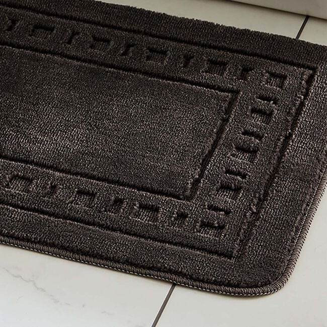 CATHERINE LANSFIELD ARMONI GREY 2PC Bath Set 