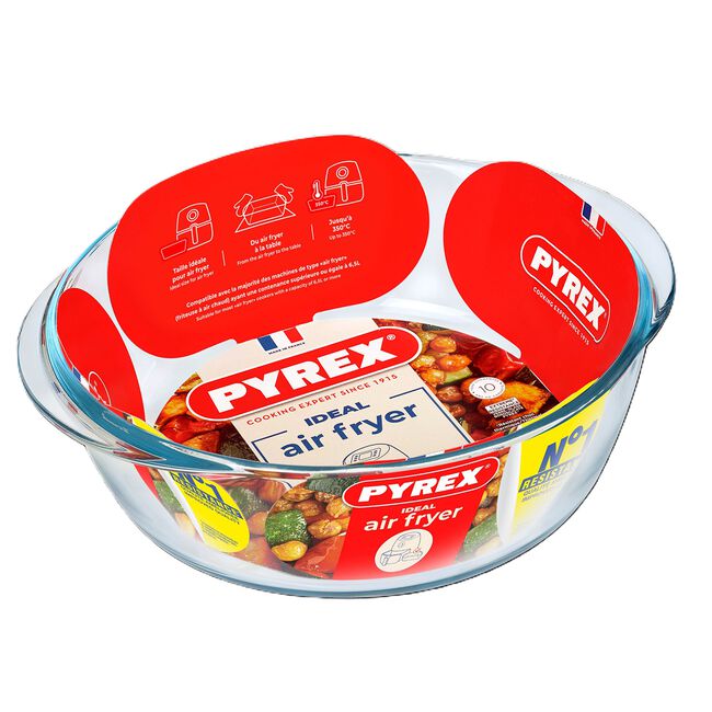 Pyrex® Air Fryer 2.3L Round Dish