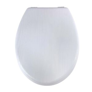 MODERN WHITE OAK EFFECT TOILET Seat
