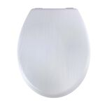 MODERN WHITE OAK EFFECT TOILET Seat