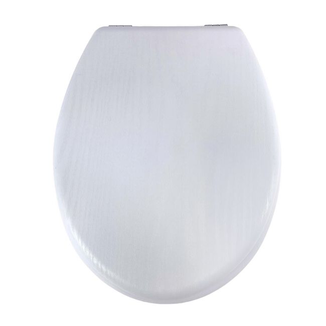 MODERN WHITE OAK EFFECT TOILET Seat
