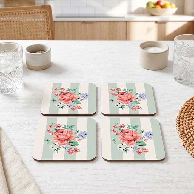 Cath Kidston Feels Like Home 4Pk Coasters