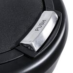 50L SOFT CLOSE Black Bin