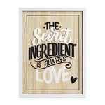 Secret Ingredient Wooden Plaque