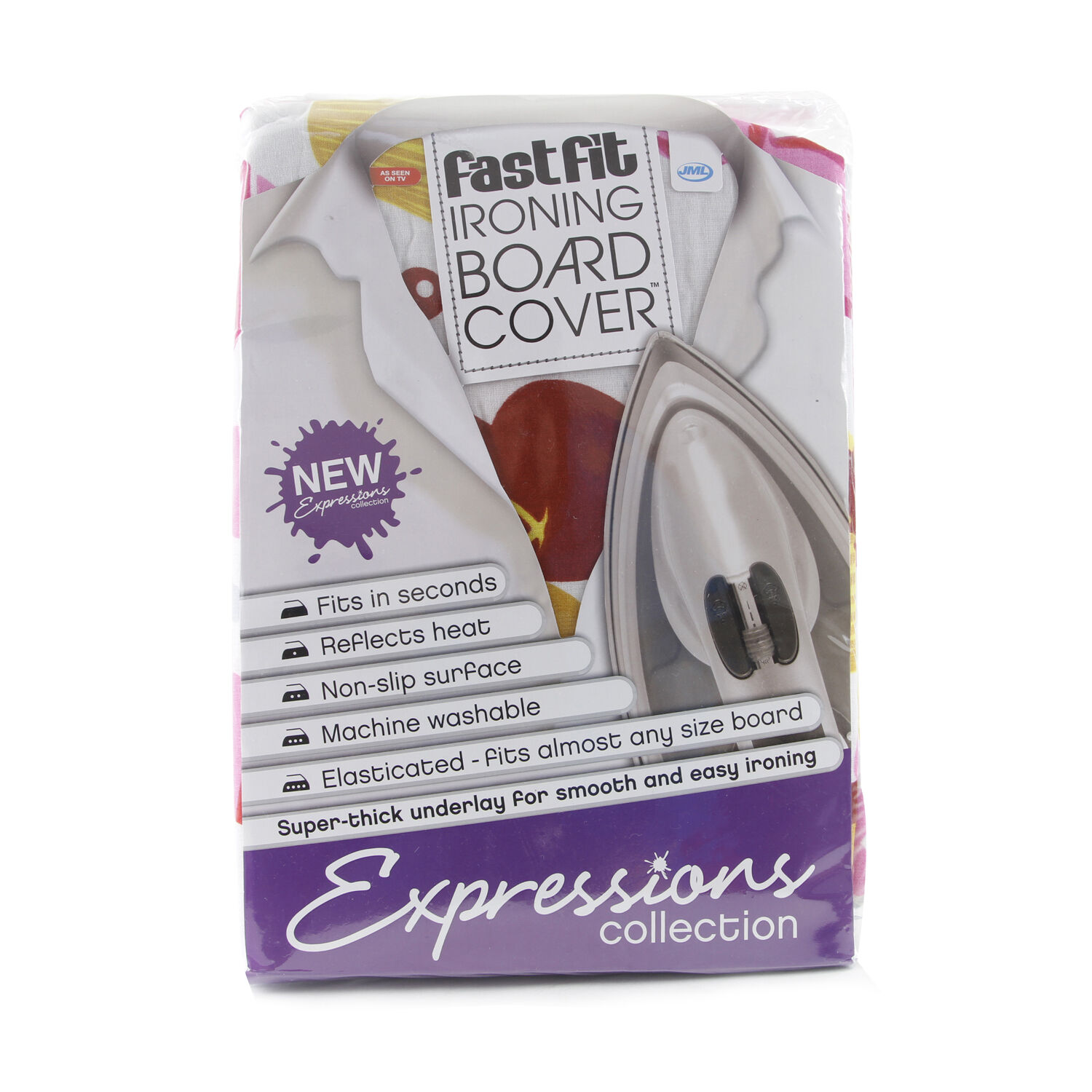 JML Expression Fast Fit Ironing Board Cover Home Store + More