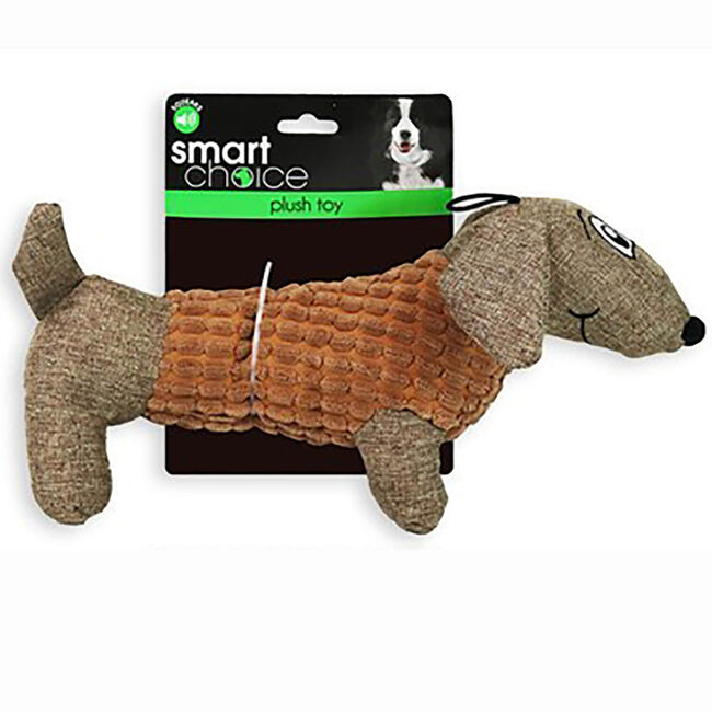 Smart Choice Plush Dog Toy - Assorted
