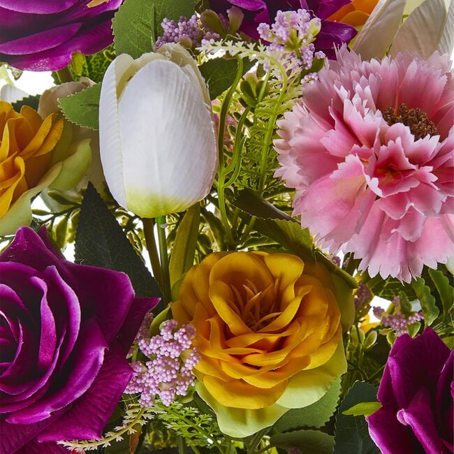 Floral Symphony Roses & Tulips Bouquet