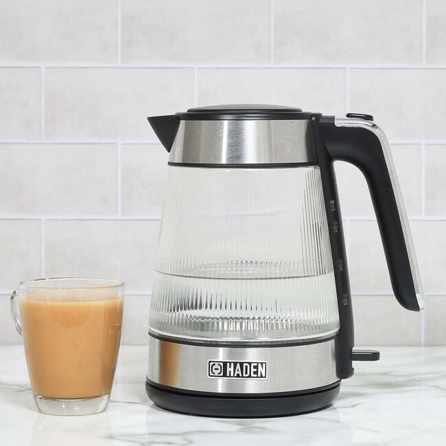 Haden Ribbed Glass Kettle