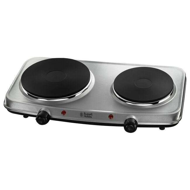 Russell Hobbs Large Hot Plate Stainless Steel Hob