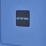 Large Lightweight Hardshell Luggage - Dusty Blue