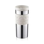 BODUM OFF WHITE 0.35L Vacuum Travel Mug