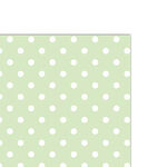 Polka Spot Pastel Napkins 20 Pack - Green