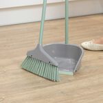 JVL Long Handle Dust Pan & Brush