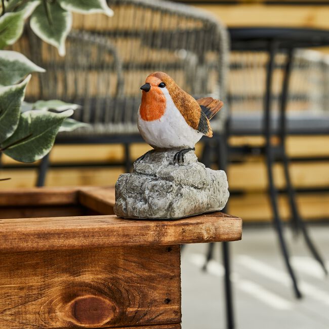 Tweeting Bird Garden Ornament 