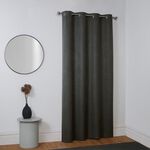 HACKNEY BLACKOUT CHARCOAL 135x240cm Curtain Panel 