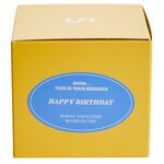 Hidden Message Happy Birthday Candle 250g
