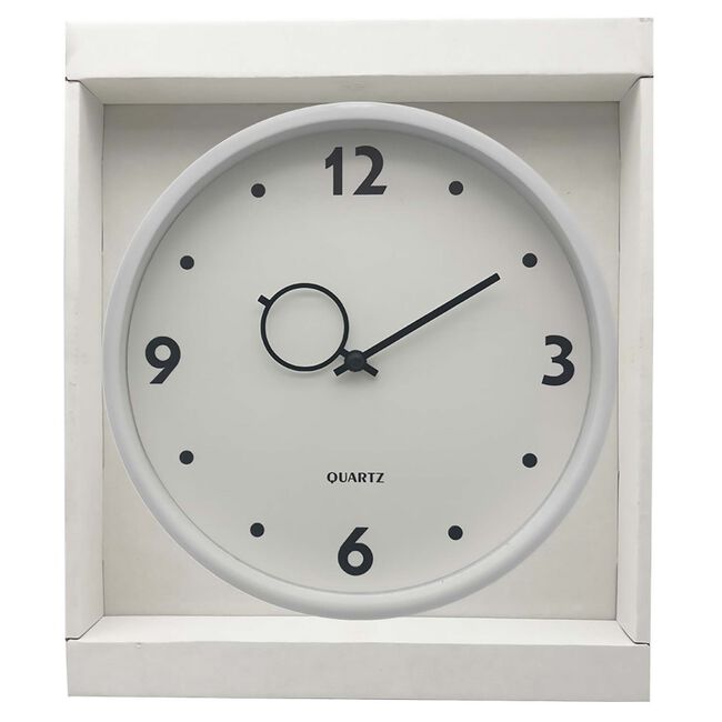 MODU 20cm WHITE Wall Clock