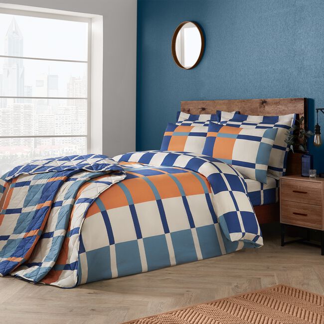 Remi Bedspread 200cm x 220cm - Multi