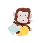 First Steps Plush With Teether Monkey