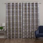 MONO STRIPE NAVY 90x90 Curtain