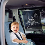 Dreambaby Double Sided Zebra Car Window Shade