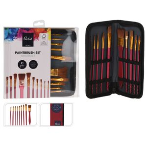 Artist Watercolour Paintbrush Set Of 10