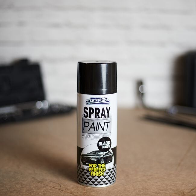 Gloss Black Car Spray Paint 400ml