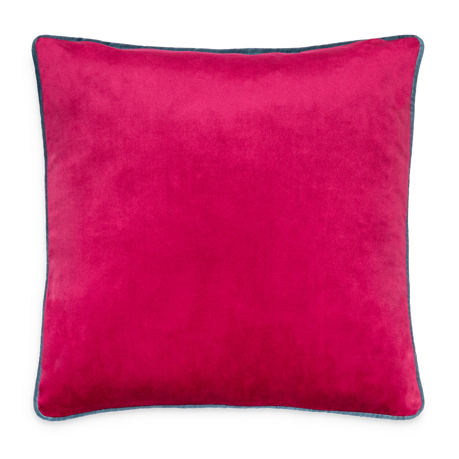 raspberry velvet cushions