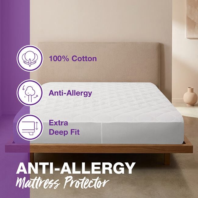 ANTI ALLERGY SINGLE Mattress Protector