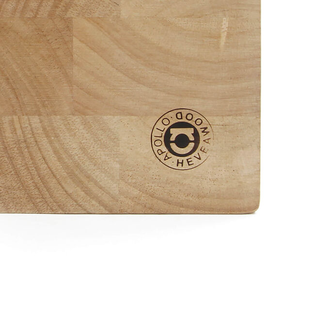 Apollo Rubberwood Endgrain Block Chopping Board