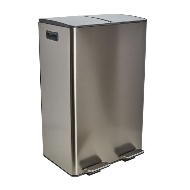 60L RECYCLING BIN Platinum
