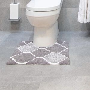 Trellis Grey Pedestal Mat 50cm x 50cm