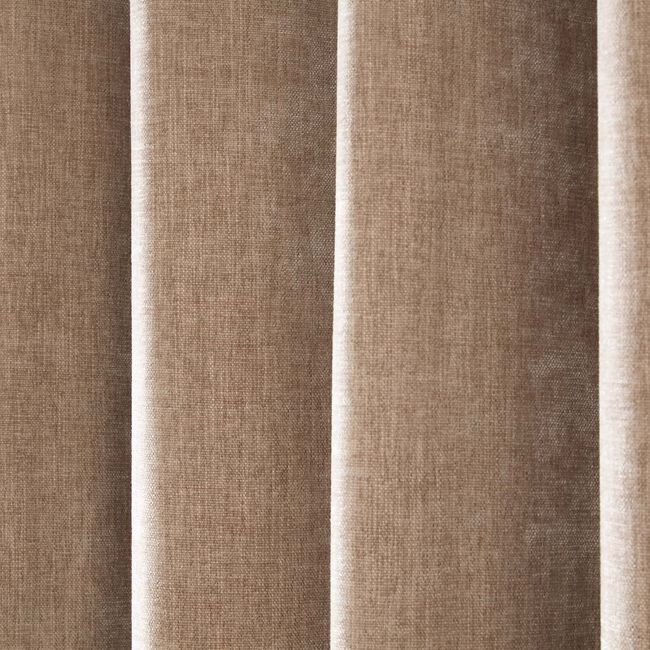 MONROE CHENILLE MUSHROOM 66X54 Curtain