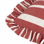 FURN CARMON STRIPE LINEN/RED 40x60 Cushion